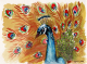 Peacock - Watercolor on paper