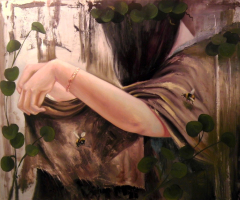 untitled #01 - Oil on MDF Board