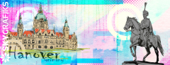 Hannover Germany Illustration