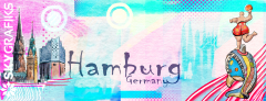 Hamburg Germany Illustration